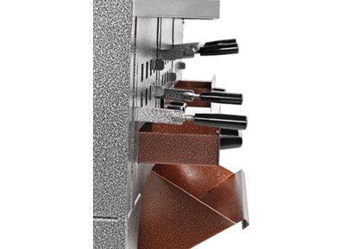 Wall Mounted Coal Grill - 2,15m