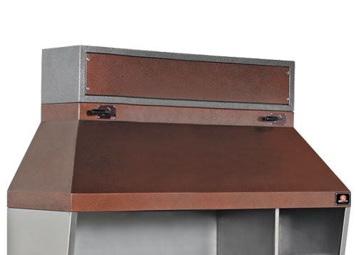 Wall Mounted Coal Grill - 2,15m