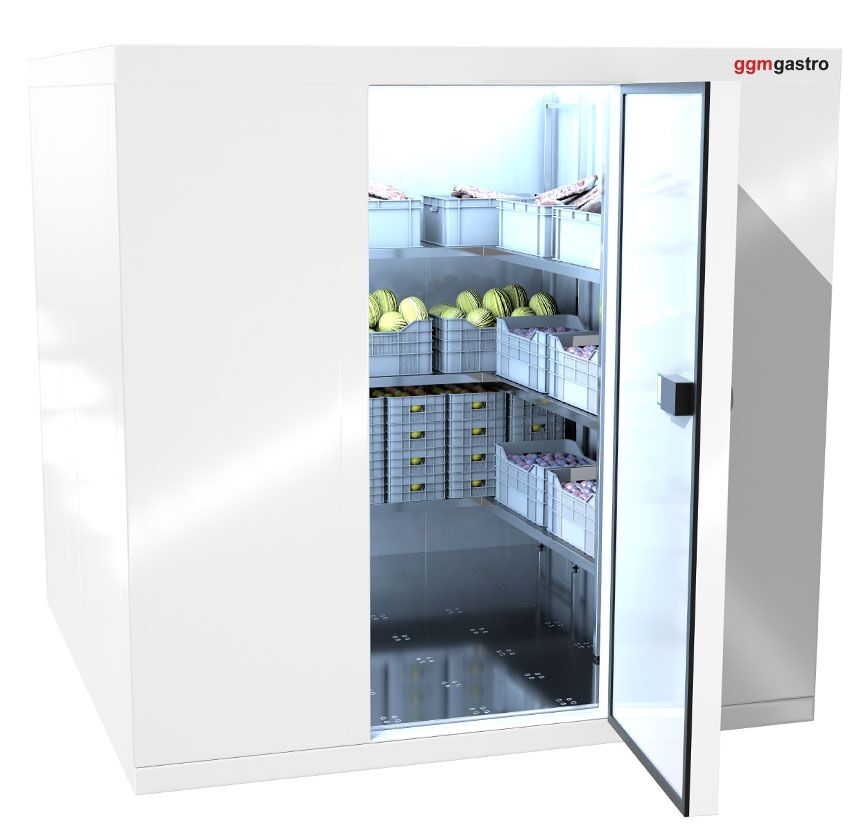 Deep Freezer Room - 1200x1200mm - 1,6m³ - Including Curtain