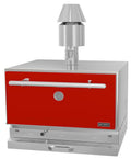 Wood coal oven - red