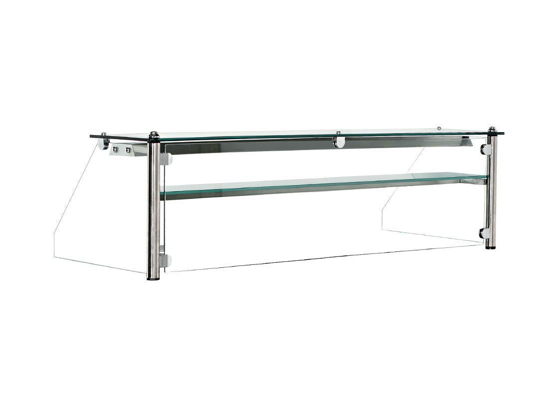 Glass top for the cash register - 0.9 m
