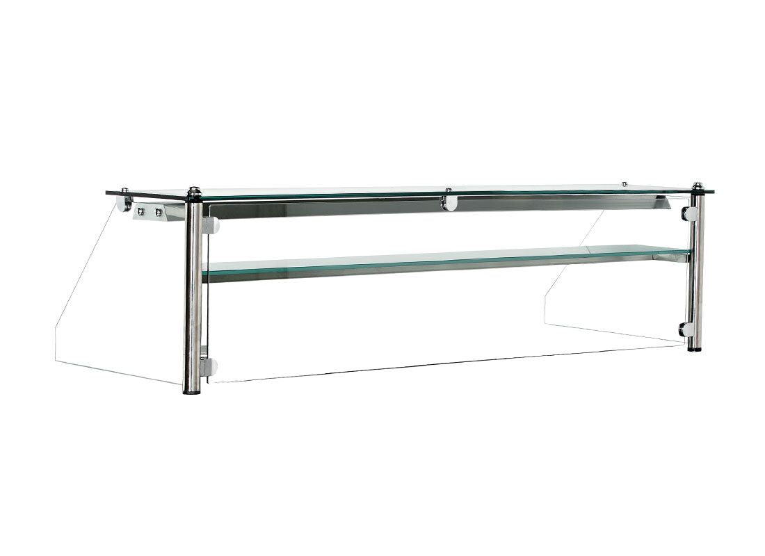 Glass top for the cash register - 1,15 m