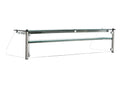 Glass top for the cash register - 1.5 m