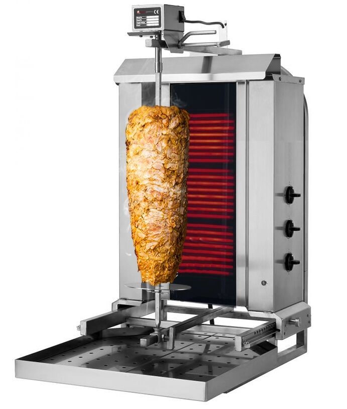 Electric Doner Quarry - Movable Body - 3 -Eyed - Max. 40 kg - including wings
