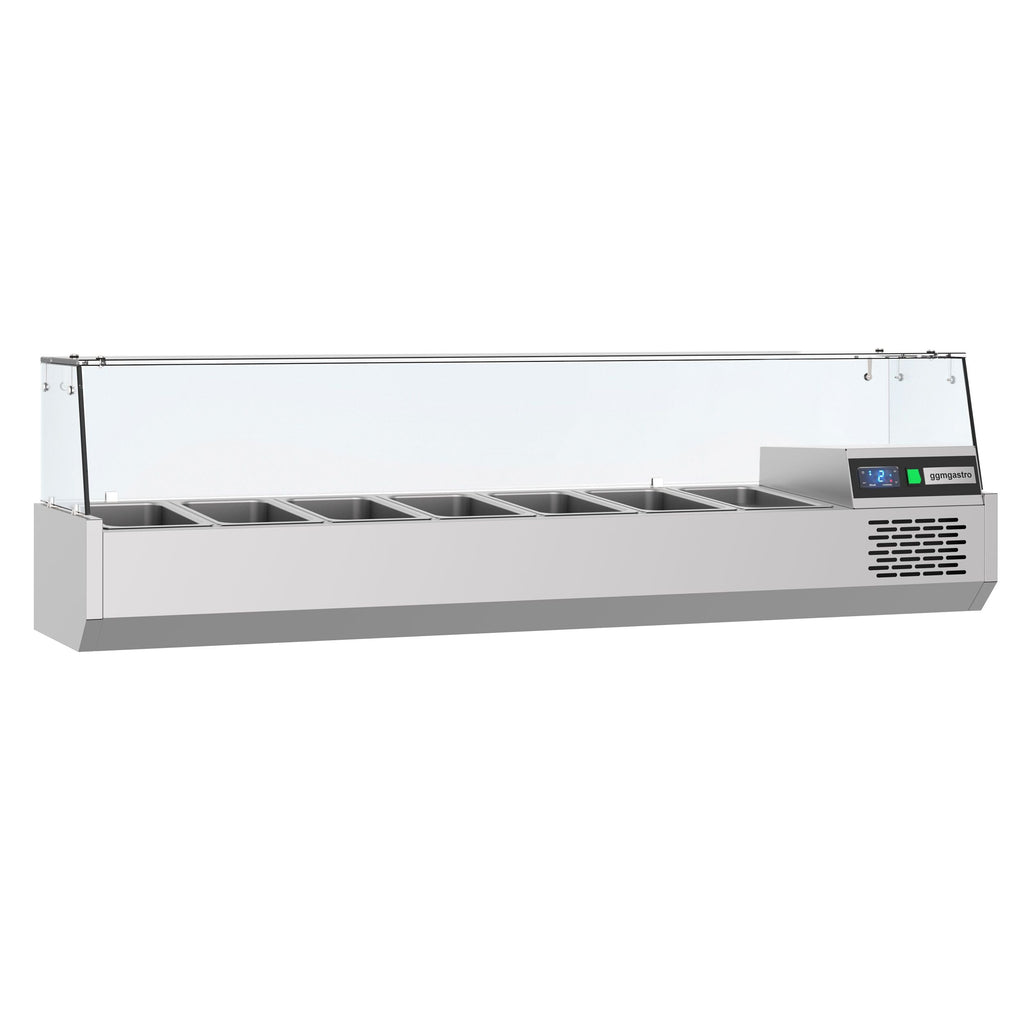 LED LIGHT COOLED WINTER PREMIUM - 1600x390mm - 6x GN 1/3