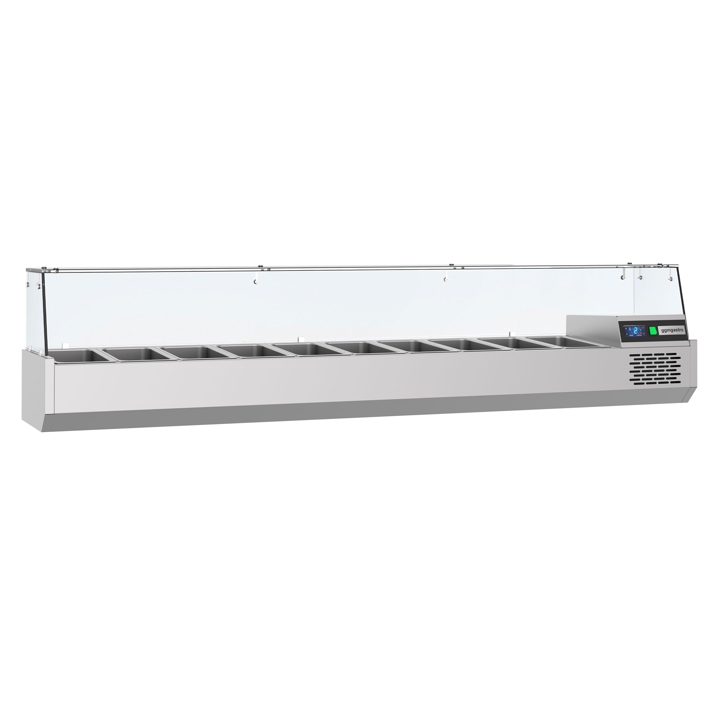 Cools Exhibition Unit Premium - 2100x390 mm - 10 x gn 1/3