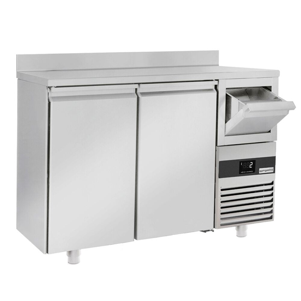 Bar type & soft drink refrigerator PremIum- 1580x600mm - 2 Doors, Back & Telve bucket