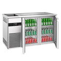 Beer counter premıum - 1550x700mm- 2 glass doors