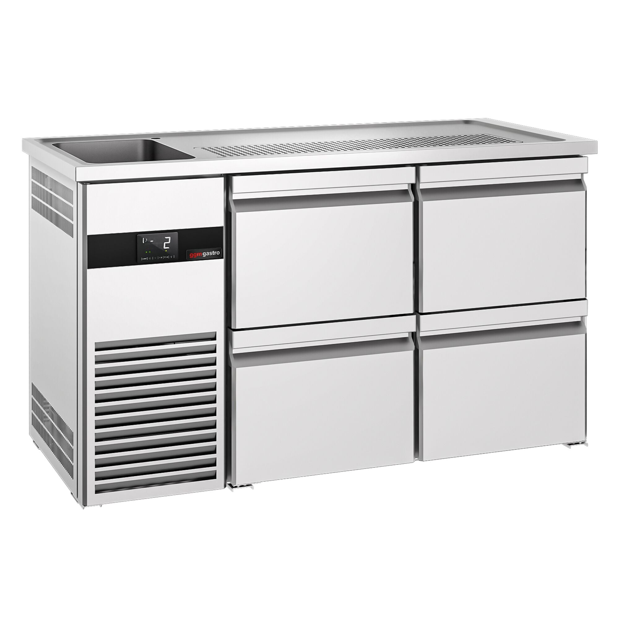Beer counter premıum - 1550x700mm- 4 drawer