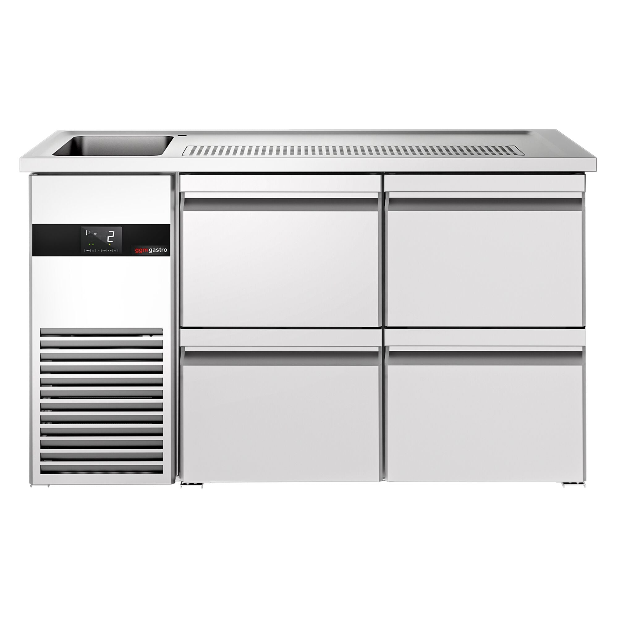 Beer counter premıum - 1550x700mm- 4 drawer
