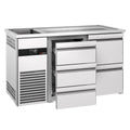 Beer counter premıum - 1550x700mm 5 drawers