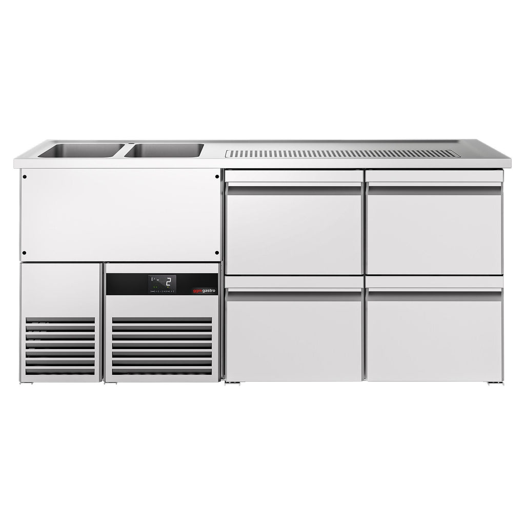 Beer counter premıum - 1950x700mm - 4 drawers