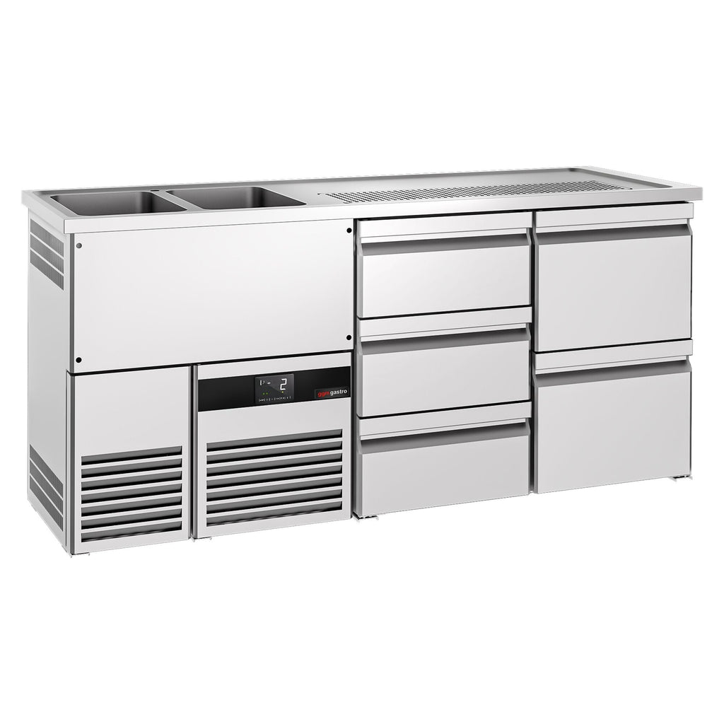 Beer counter premıum - 1950x700mm - 5 drawers