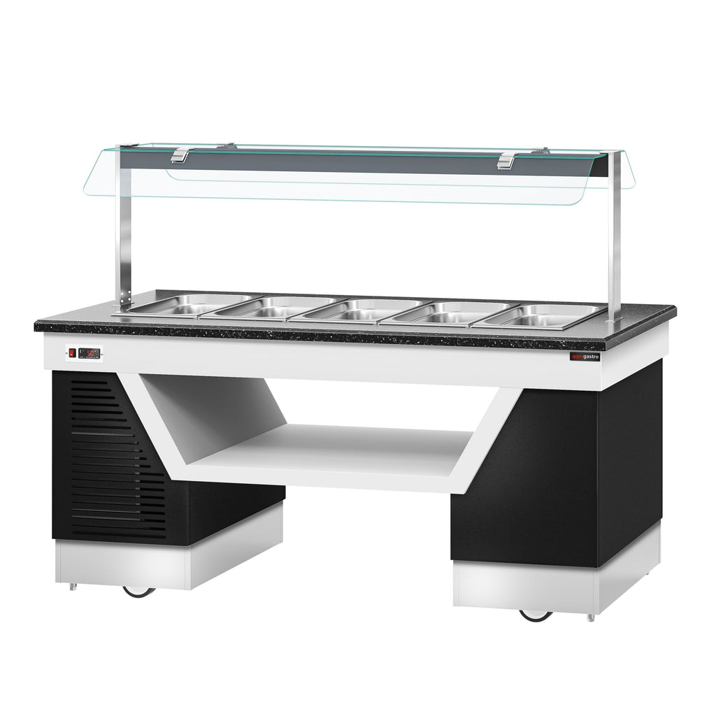 Hot Open Buffet Call Belfast - 2000mm - Benmarili & Wheel - For 5x Gn 1/1