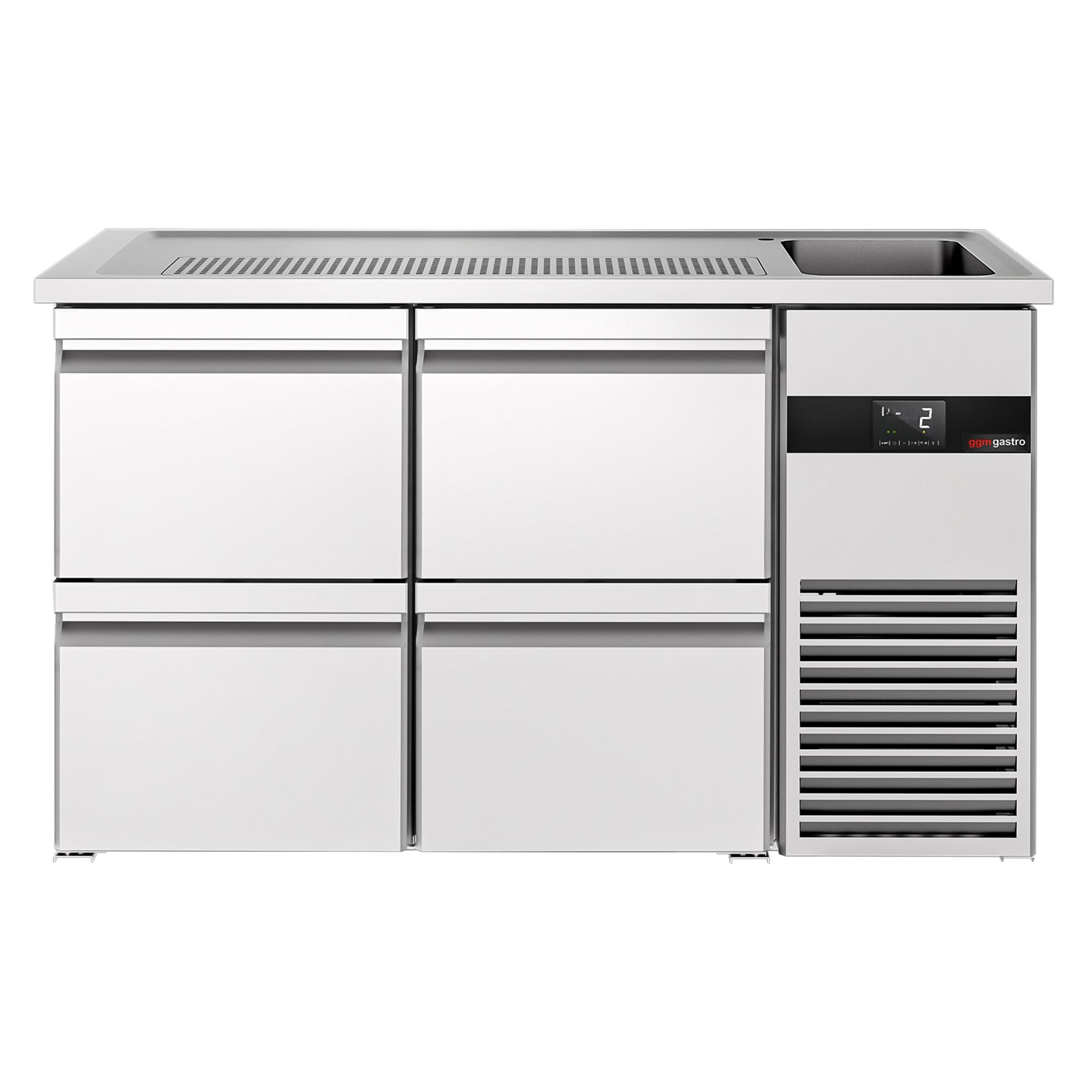 Beer counter premıum - 1550x700mm- 4 drawer