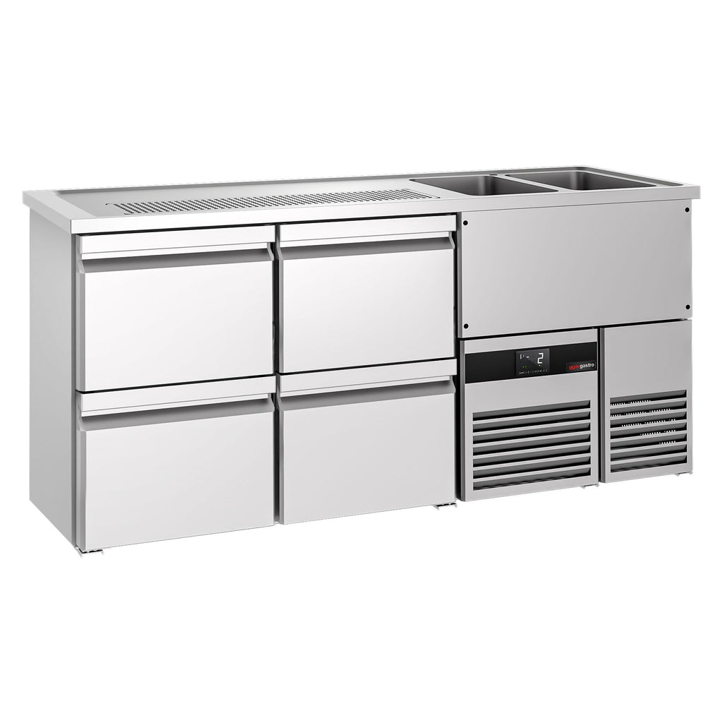 Beer counter premıum - 1950x700mm - 4 drawers