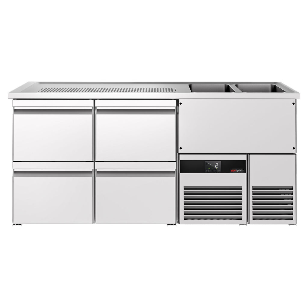 Beer counter premıum - 1950x700mm - 4 drawers