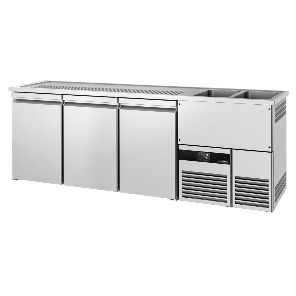 Beer counter premıum - 2500x700mm - 3 doors