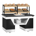 Bread Shelf Belfast - 1600mm - Wheel - Black Granite Working Counter