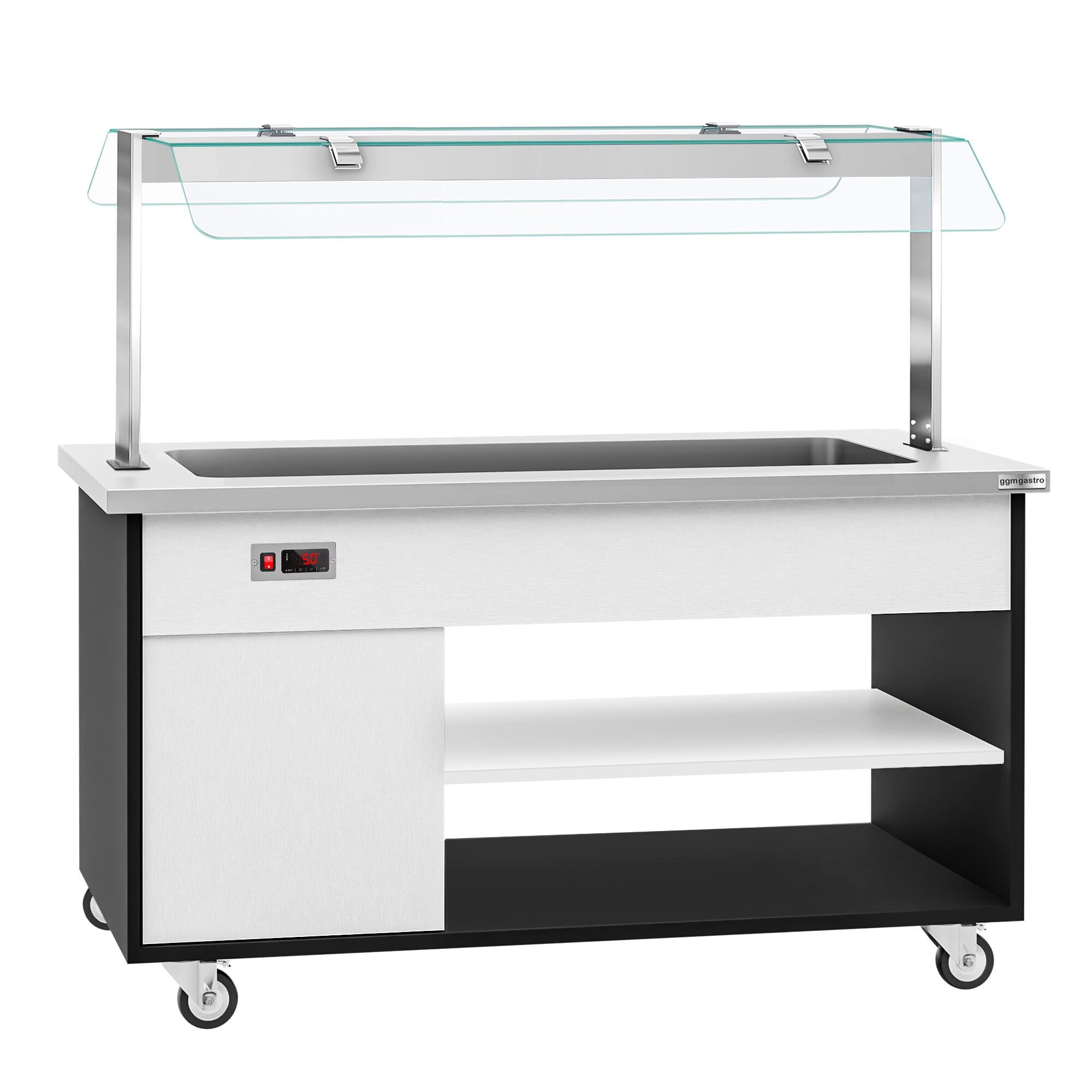 Hot Open Buffet counter danzig- 1600mm - 4x GN for 1/1