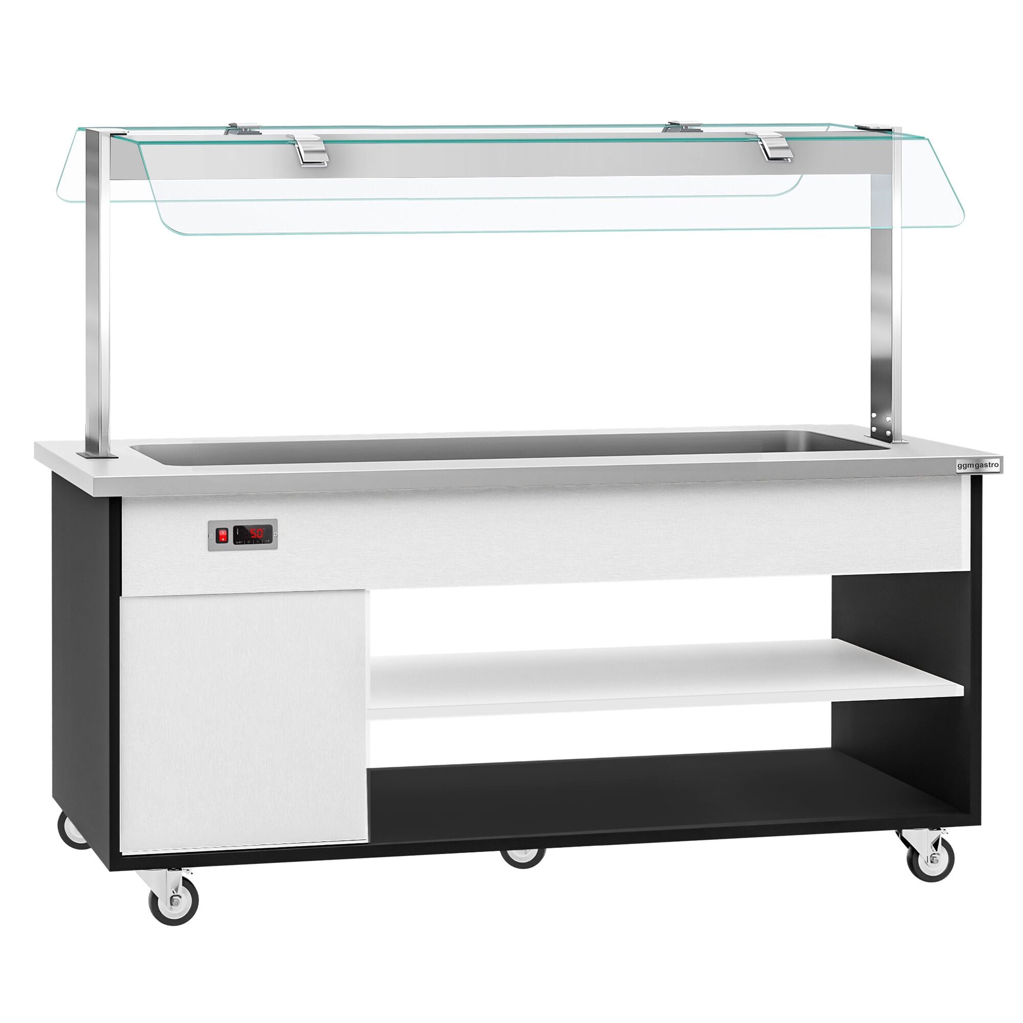 Hot Open Buffet counter danzig- 1900mm - 5x GN for 1/1