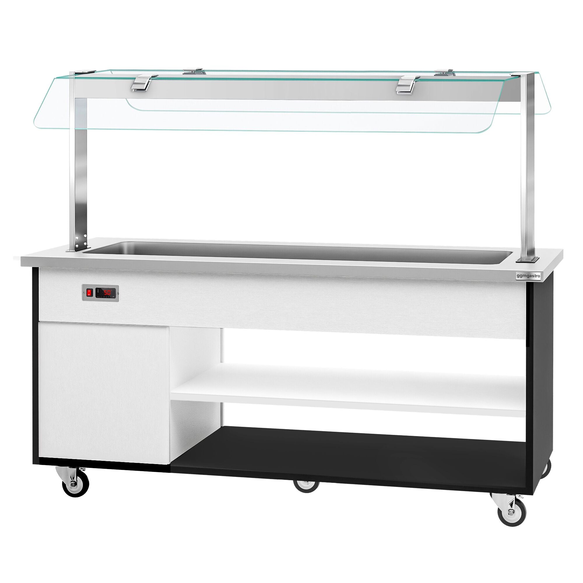 Hot Open Buffet counter danzig- 1900mm - 5x GN for 1/1