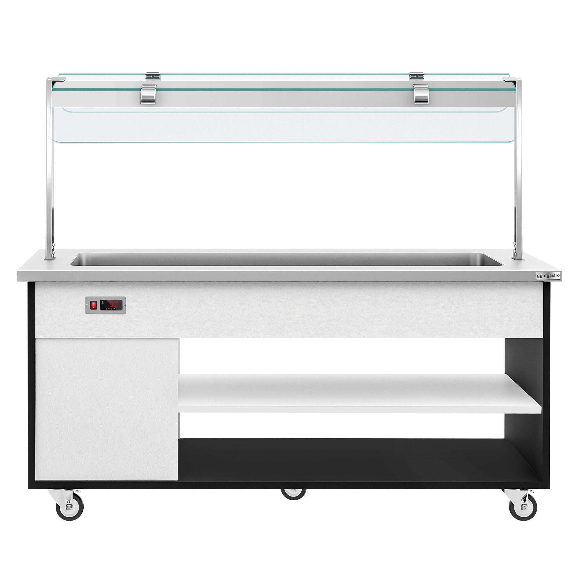 Hot Open Buffet counter danzig- 1900mm - 5x GN for 1/1