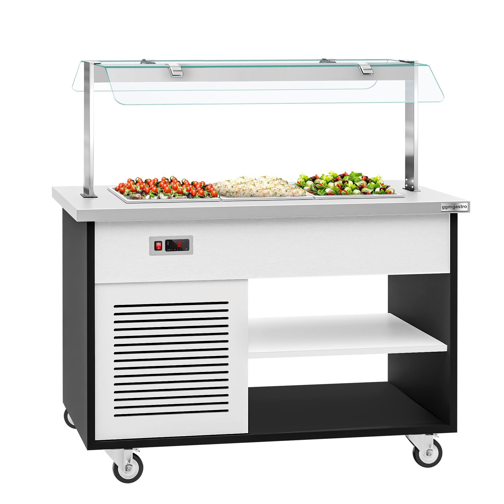 Cold Open Buffet counter Danzig - 1300mm - 3x GN for 1/1