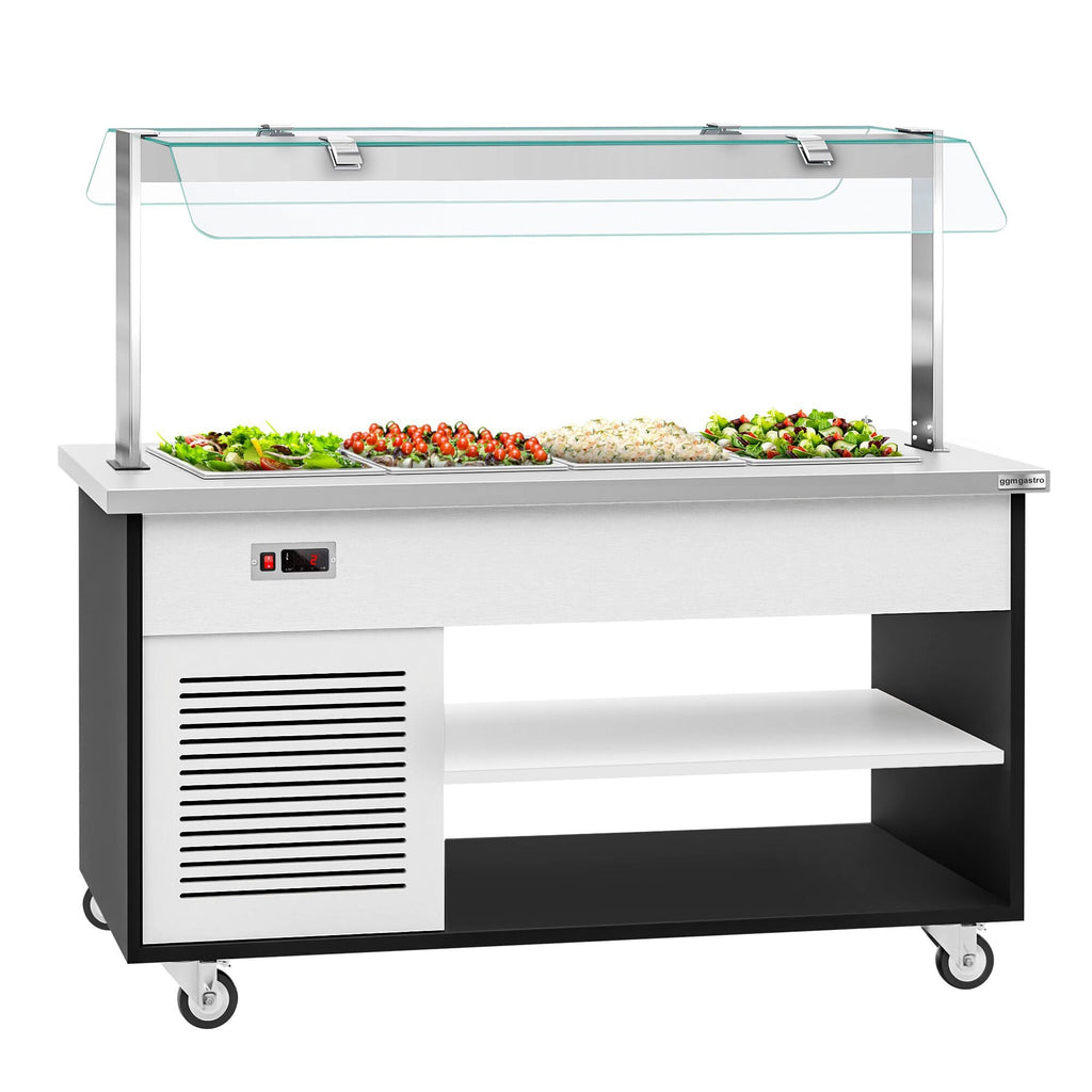Cold Open Buffet counter Danzig - 1600mm - 4x GN for 1/1
