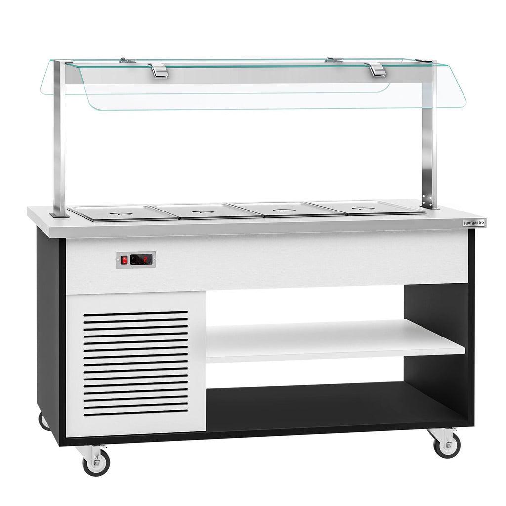 Cold Open Buffet counter Danzig - 1600mm - 4x GN for 1/1