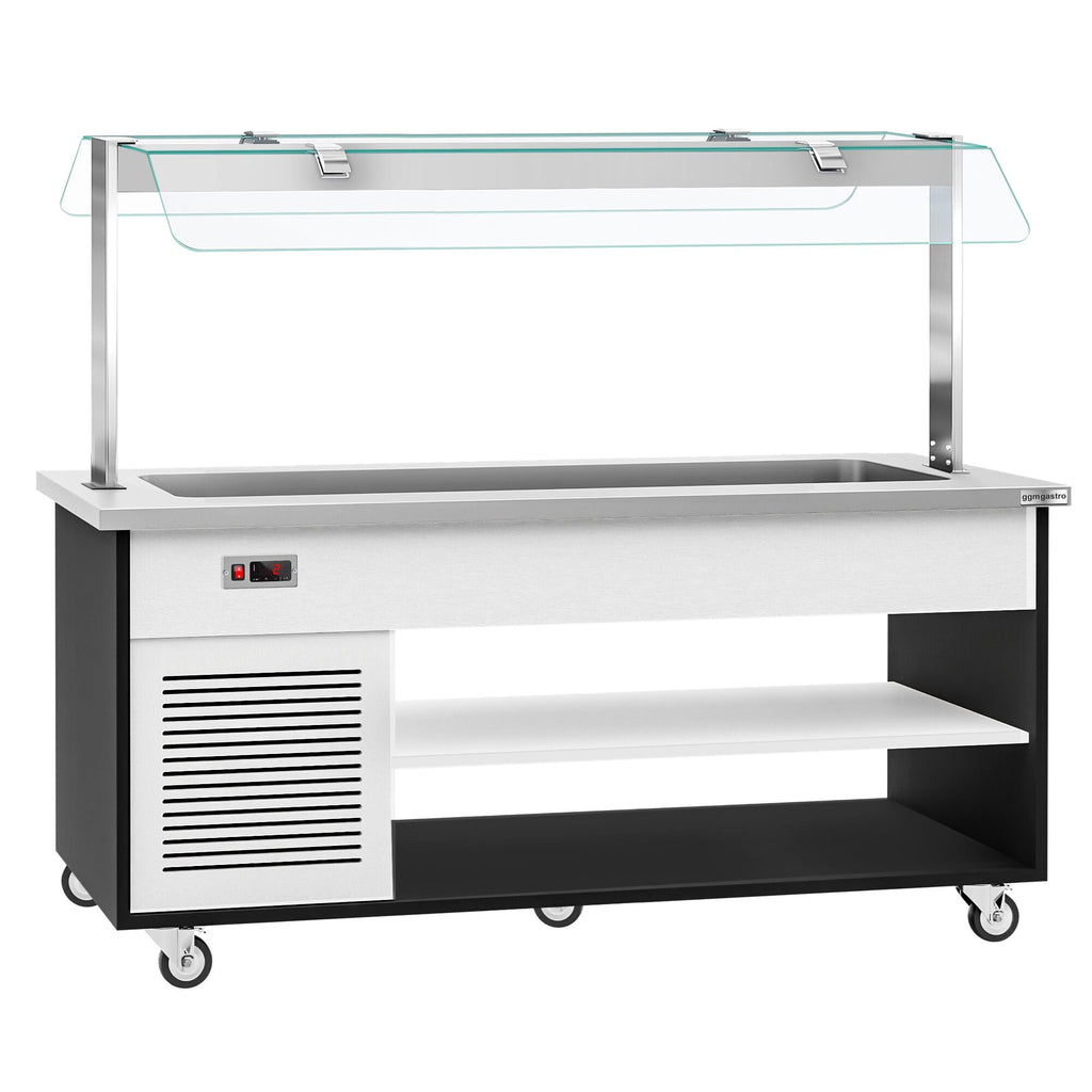 For cold open buffet bench danzig -1900mm -5x gn 1/1