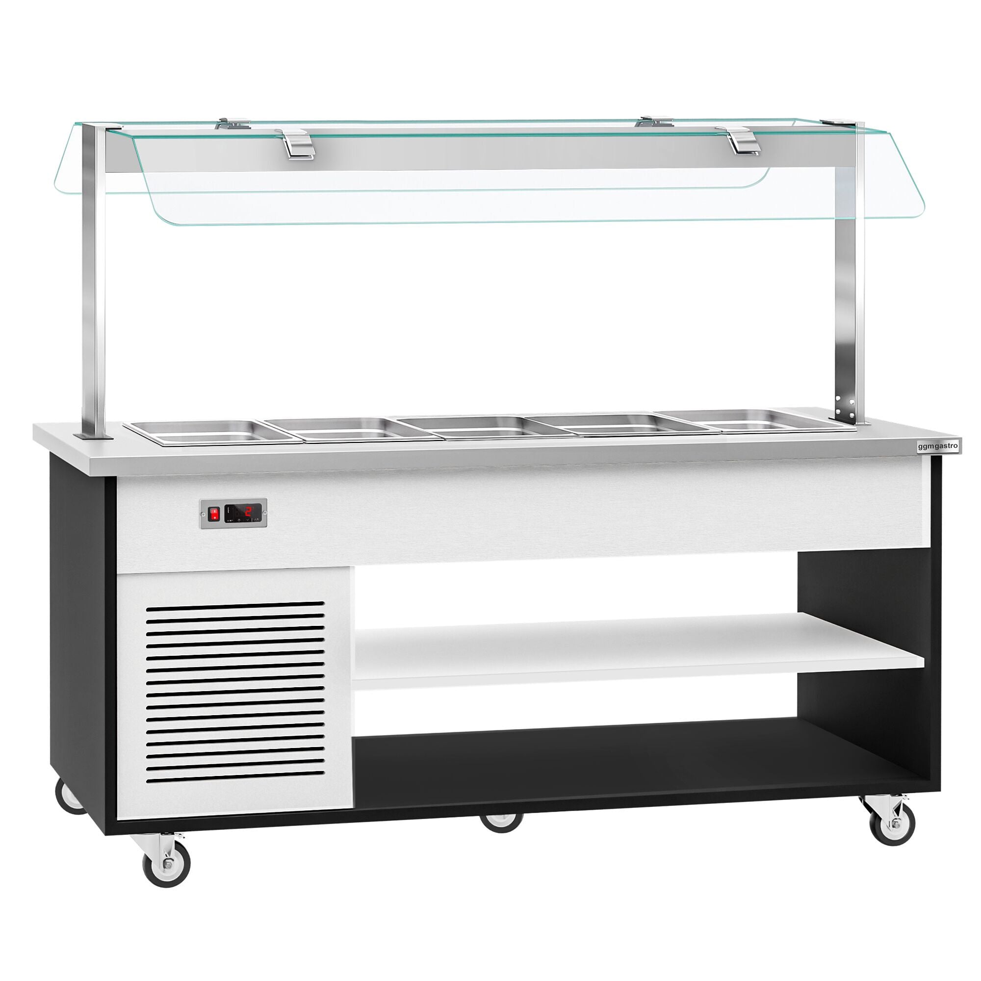 For cold open buffet bench danzig -1900mm -5x gn 1/1