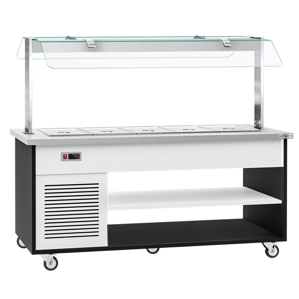 For cold open buffet bench danzig -1900mm -5x gn 1/1