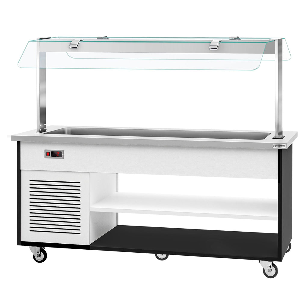 For cold open buffet bench danzig -1900mm -5x gn 1/1