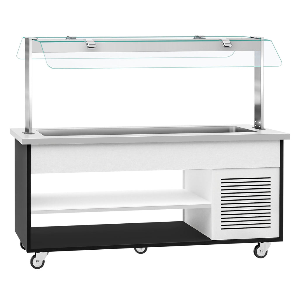 For cold open buffet bench danzig -1900mm -5x gn 1/1