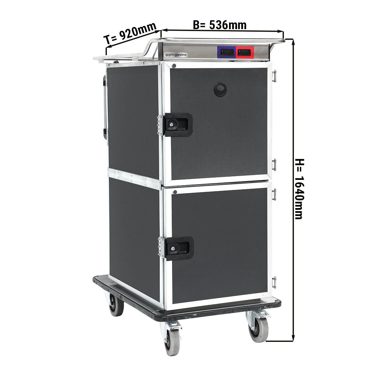 BANKET CAR - Hot & Cold - 2x 6x GN 1/1