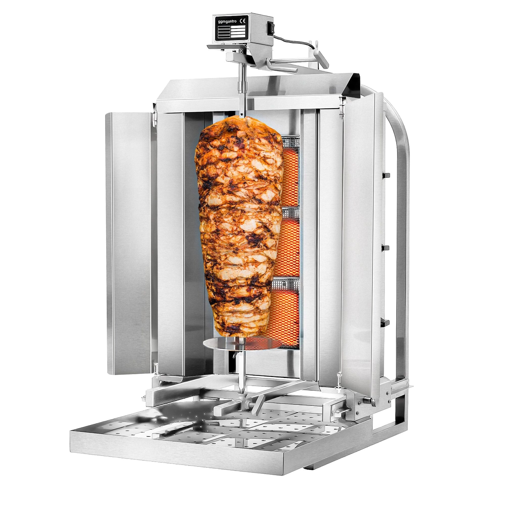 Gasli Doner Quarry - Movable Body - 3 Burner - Max. 40 kg - including protective sheet and wings