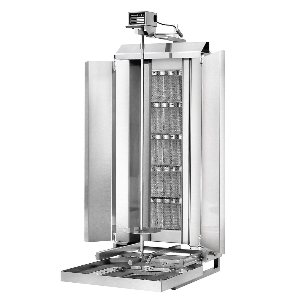 Gasli Doner Quarry - Movable Body - 5 Burner - Max. 80 kg - including protective sheet and wings