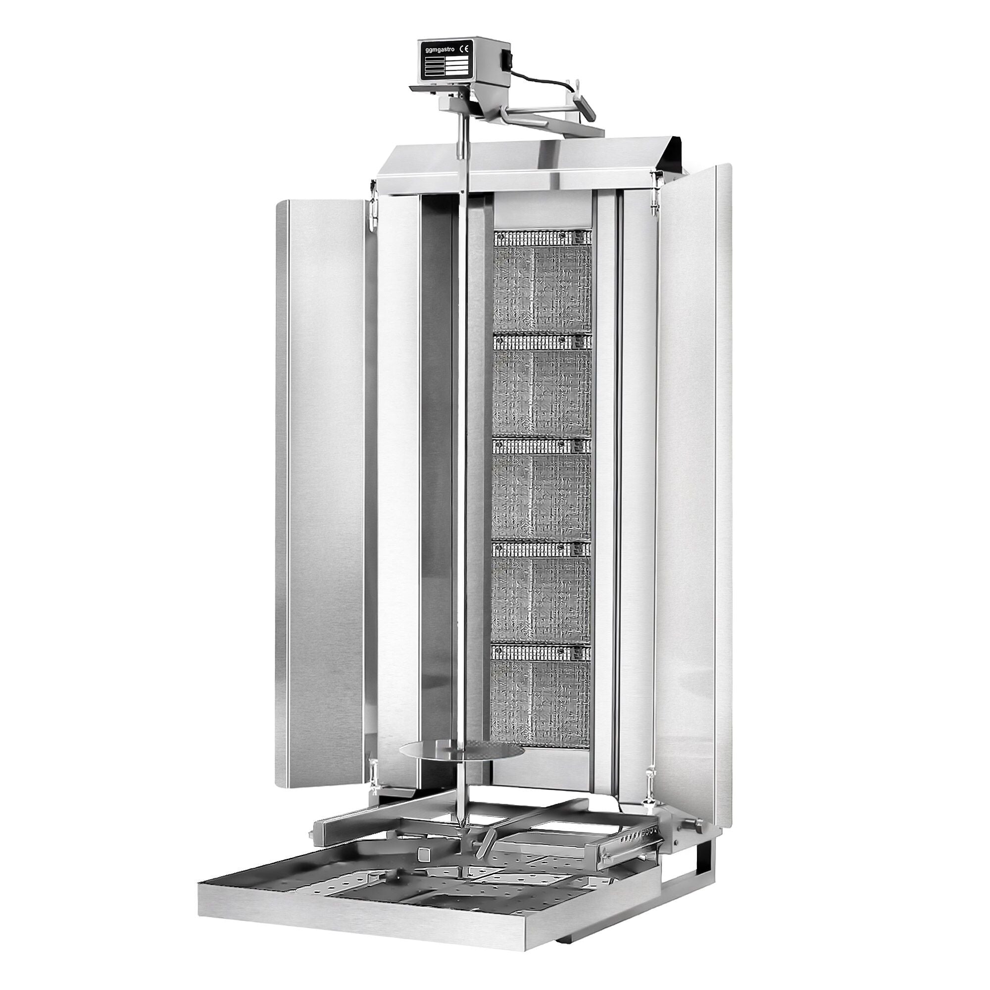 Gasli Doner Quarry - Movable Body - 5 Burner - Max. 80 kg - including protective sheet and wings