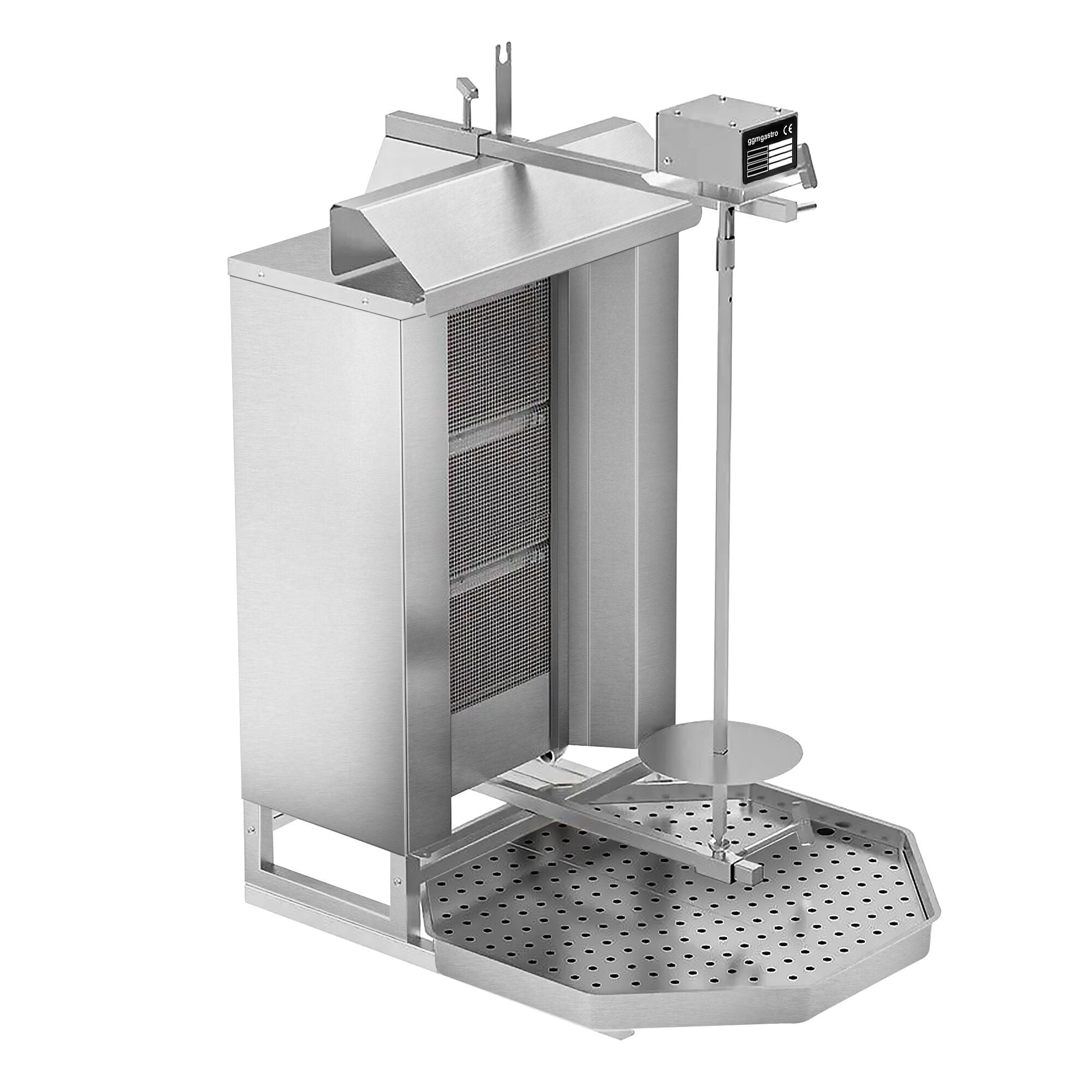 Gasli Doner Quarry - 3 Burner - Max. 40 kg - including protective sheet and wings