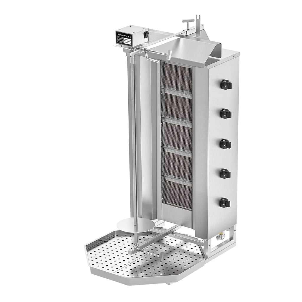 Gasli Doner Quarry - 5 Burner - Max. 80 kg - including protective sheet and wings