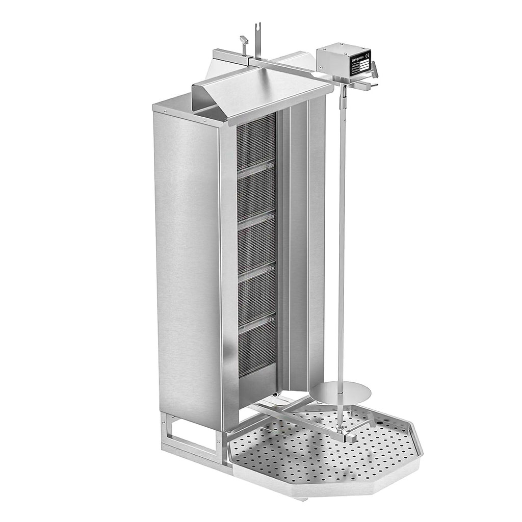 Gasli Doner Quarry - 5 Burner - Max. 80 kg - including protective sheet and wings