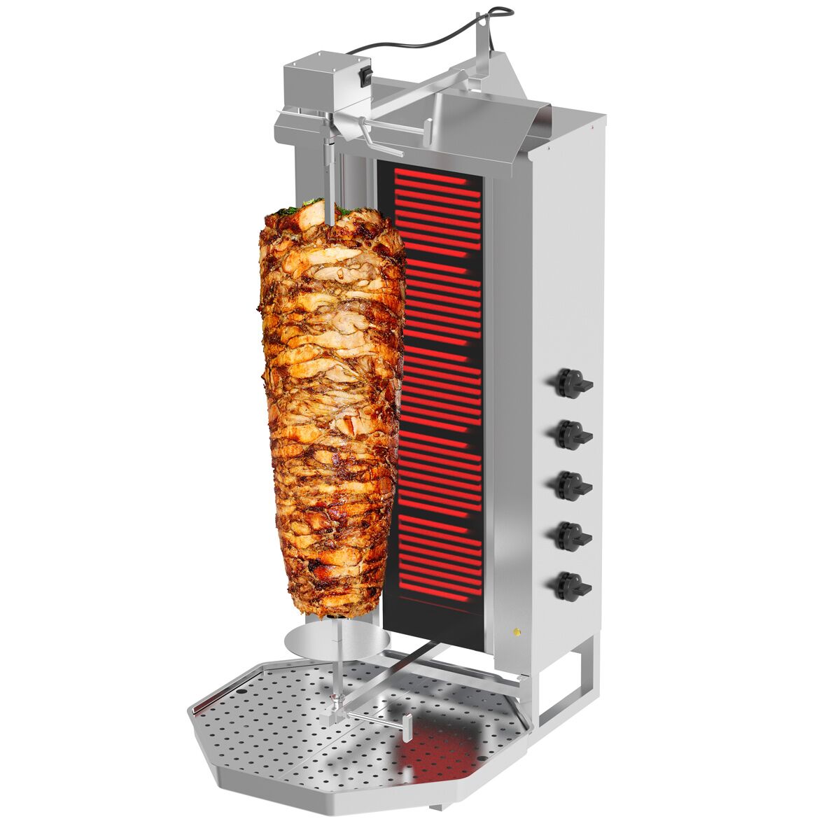 Electric Doner Quarry - 5 -eyed - Max. 80 kg - including wings