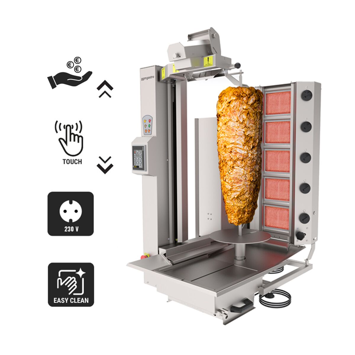 Gasli rotary robot - 5 -eyed - max. 120 kg