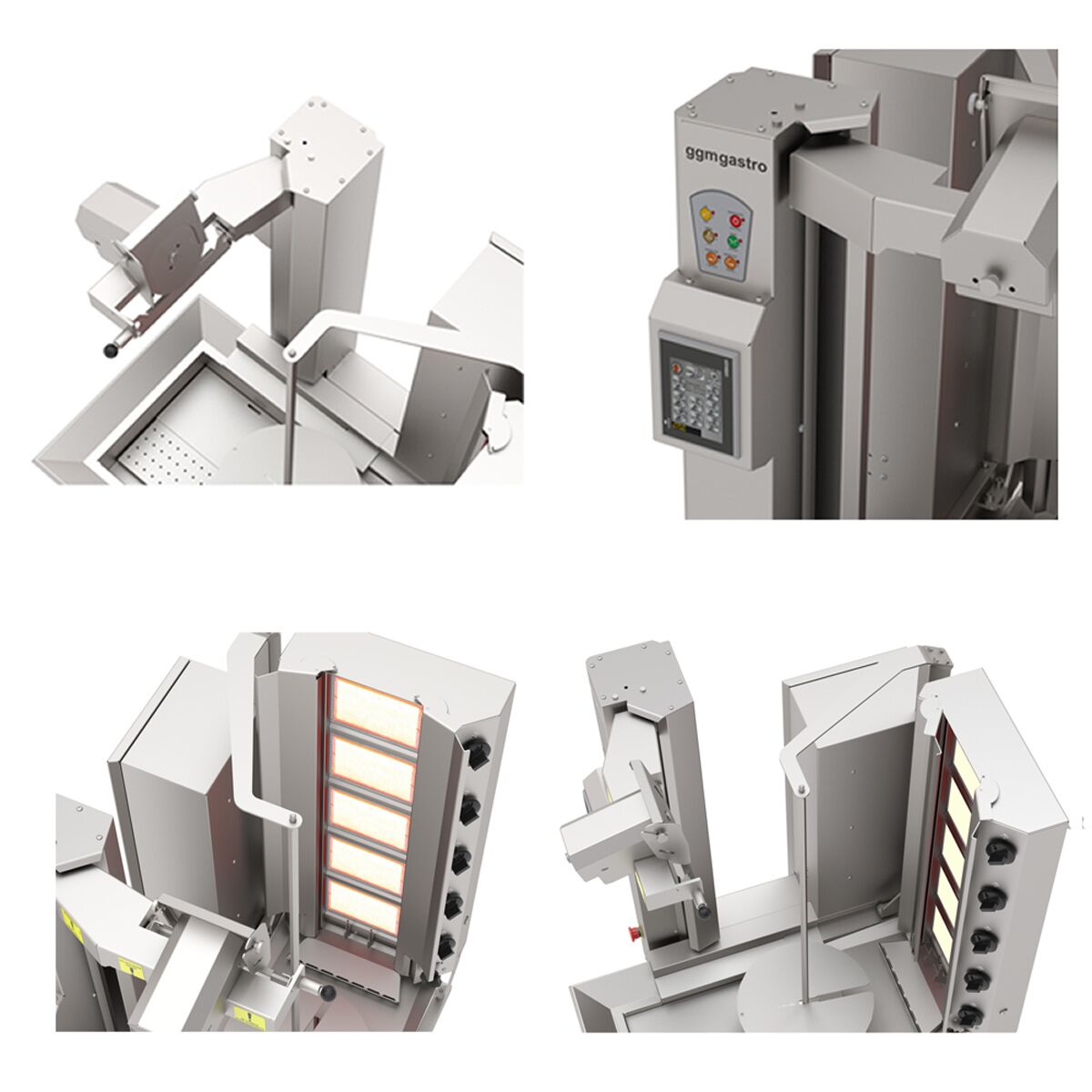 Gasli rotary robot - 5 -eyed - max. 120 kg