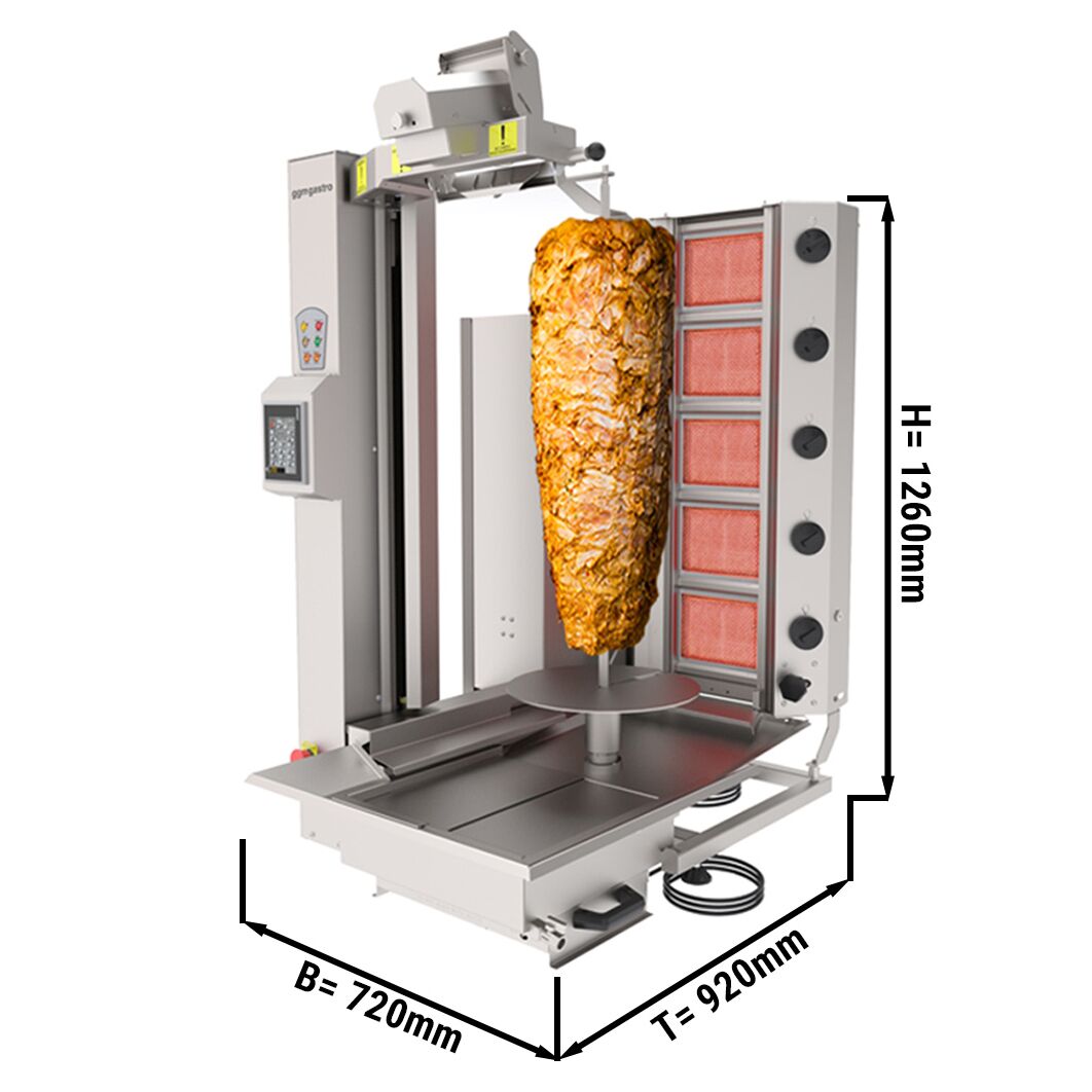 Gasli rotary robot - 5 -eyed - max. 120 kg