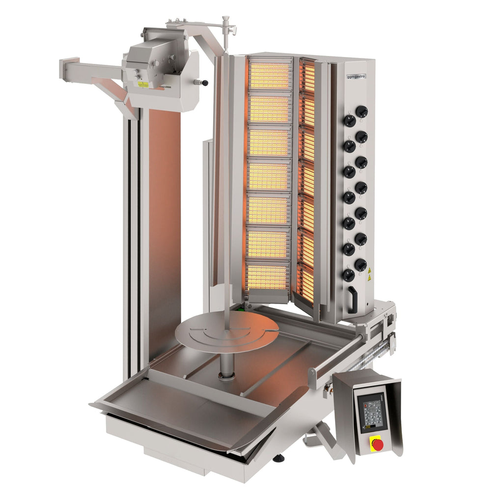 Gasli rotary robot - 14 burner - max. 280 kg