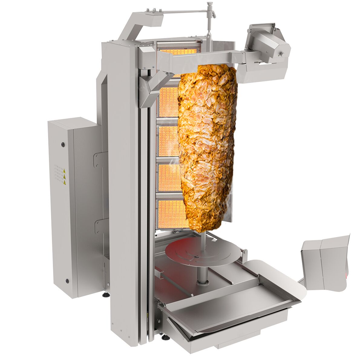 Gasli rotary robot - 10 burner - max. 150 kg