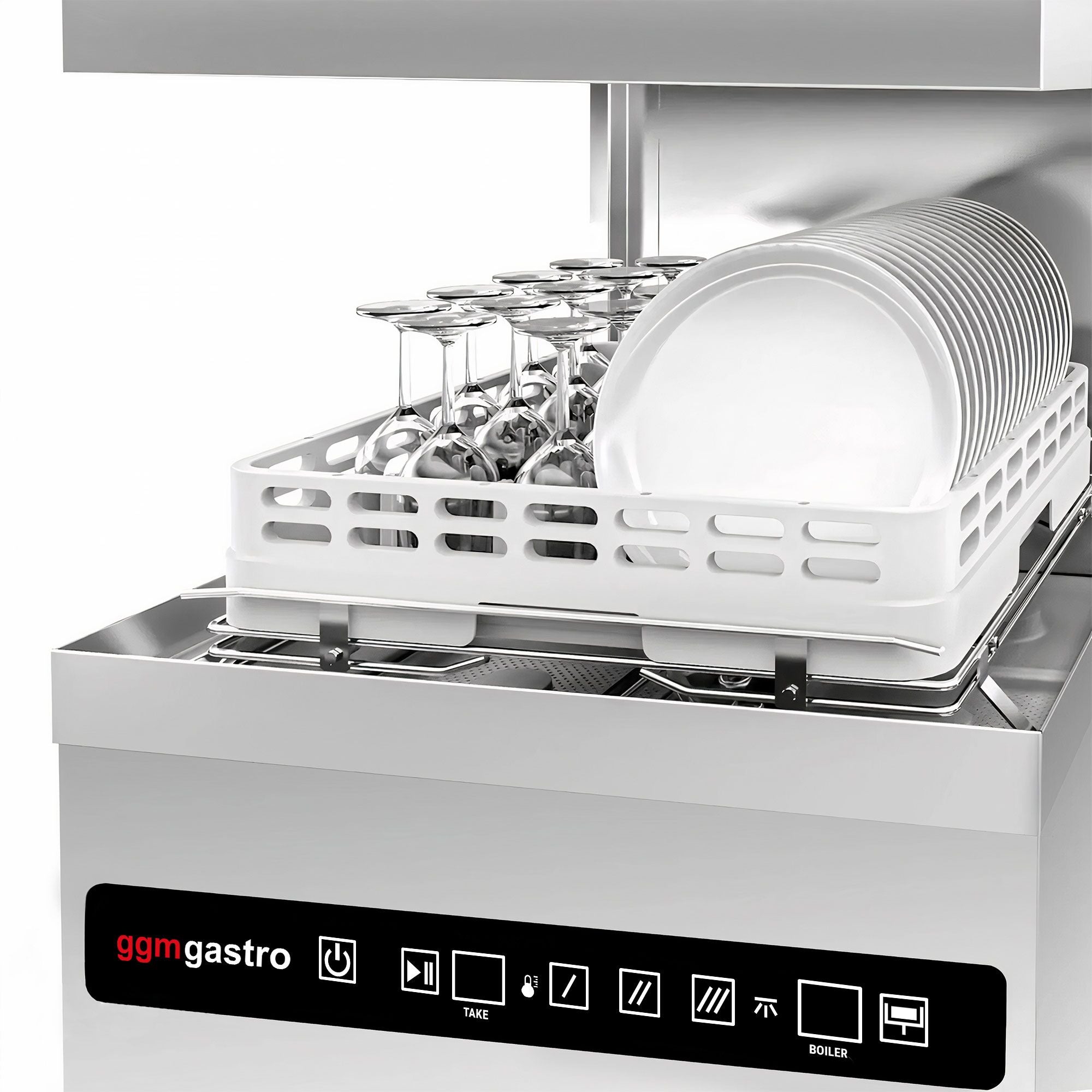 Current Type Dishwasher - Digital - 8.7 kW - heat recovery, detergent, brightener and evacuation pump