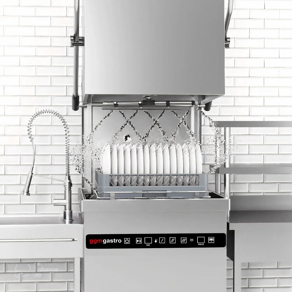 Current Type Dishwasher - Digital - 8.7 kW - heat recovery, detergent, brightener and evacuation pump